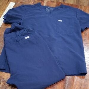 Figs Navy Blue Pantsuit